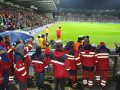 V zápase s Rusmi futbalový štadión pod Dubňom v Žiline praskal vo švíkoch.
